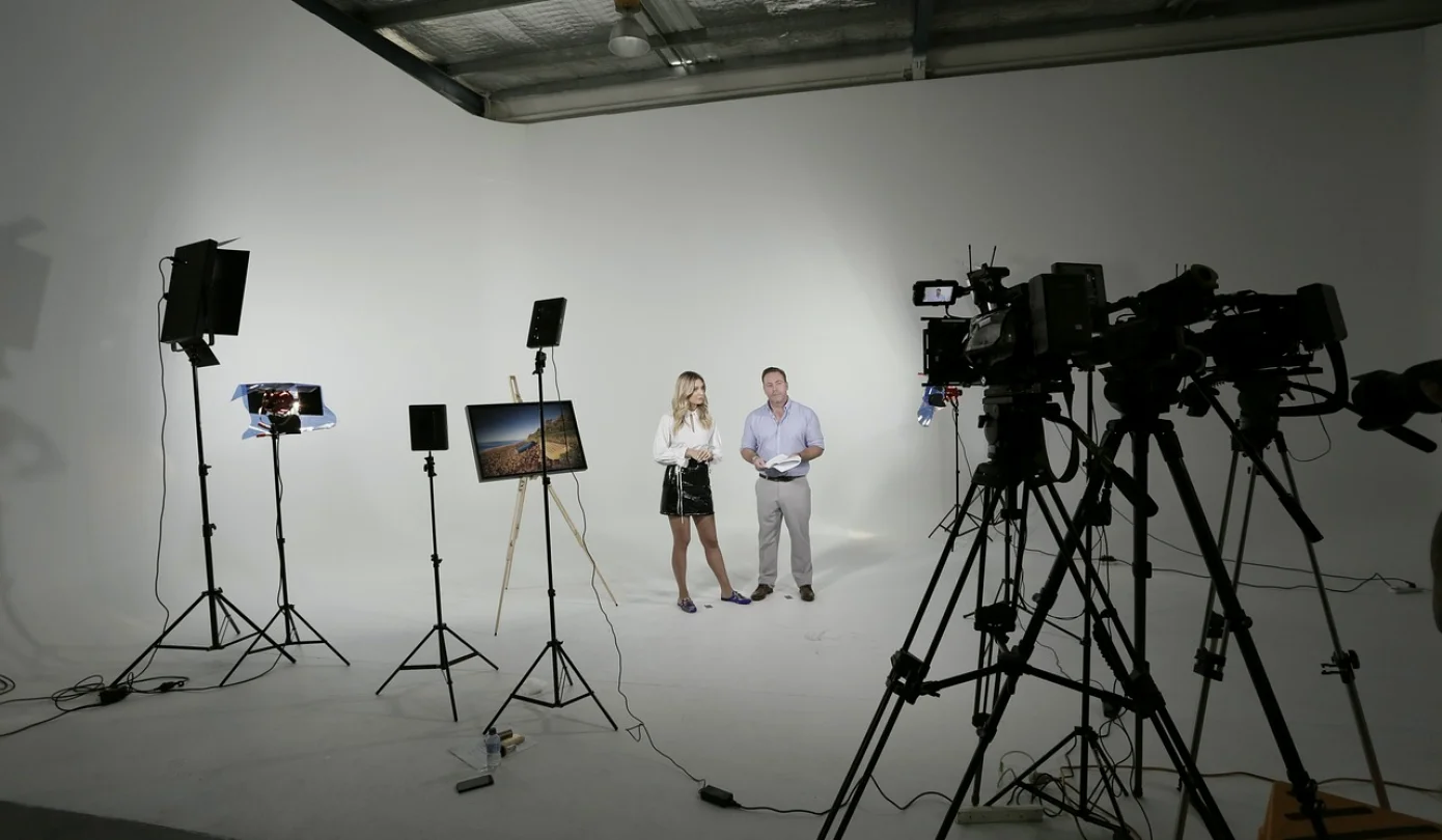Maja och mikrofonen som aldrig hördes i nyhetsstudion